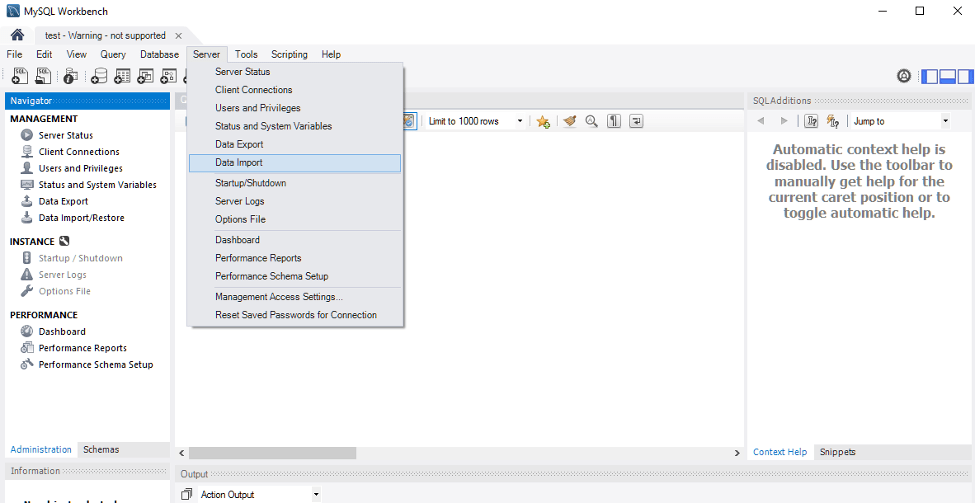 How to Import & Export large MySQL & MariaDB database